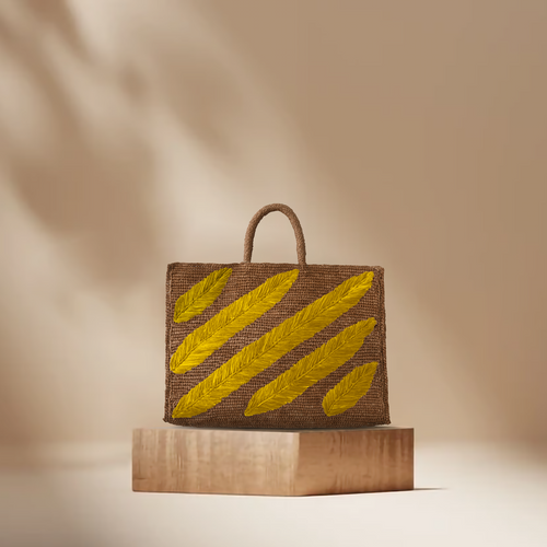 Elaia bag - Brown & Orange