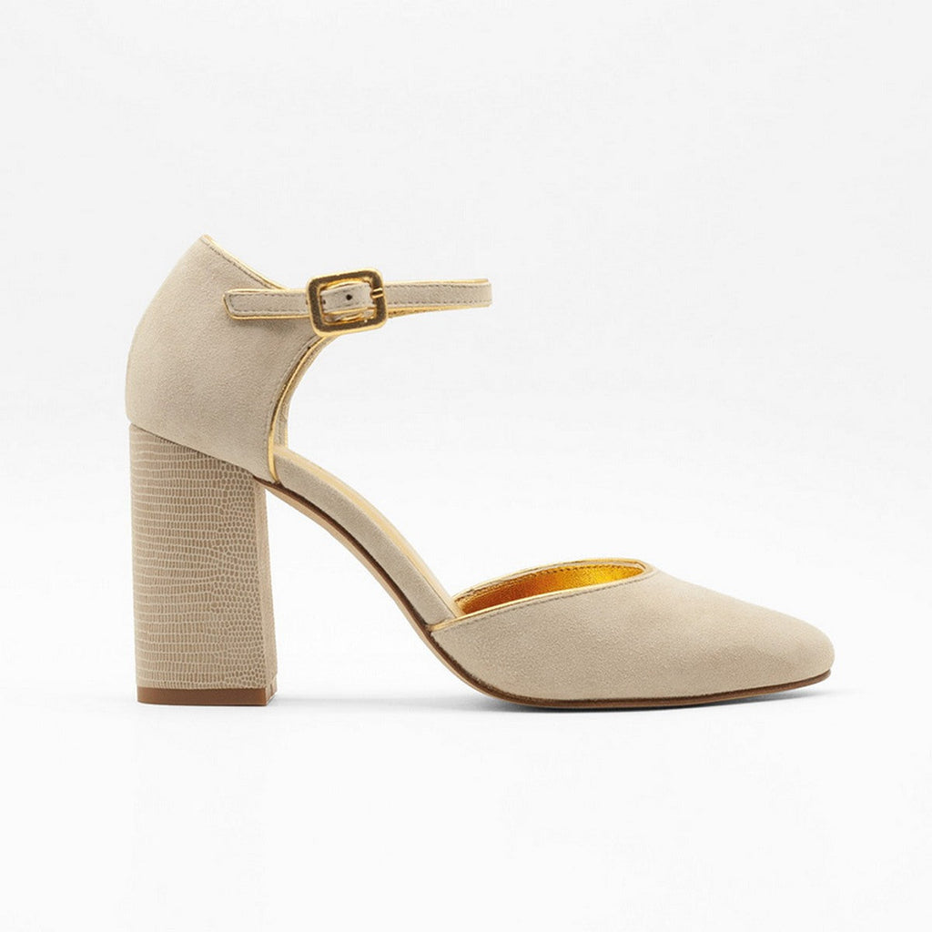 Zapatos de Tacón Elanor Beige - Beige