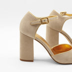 Zapatos de Tacón Elanor Beige - Beige