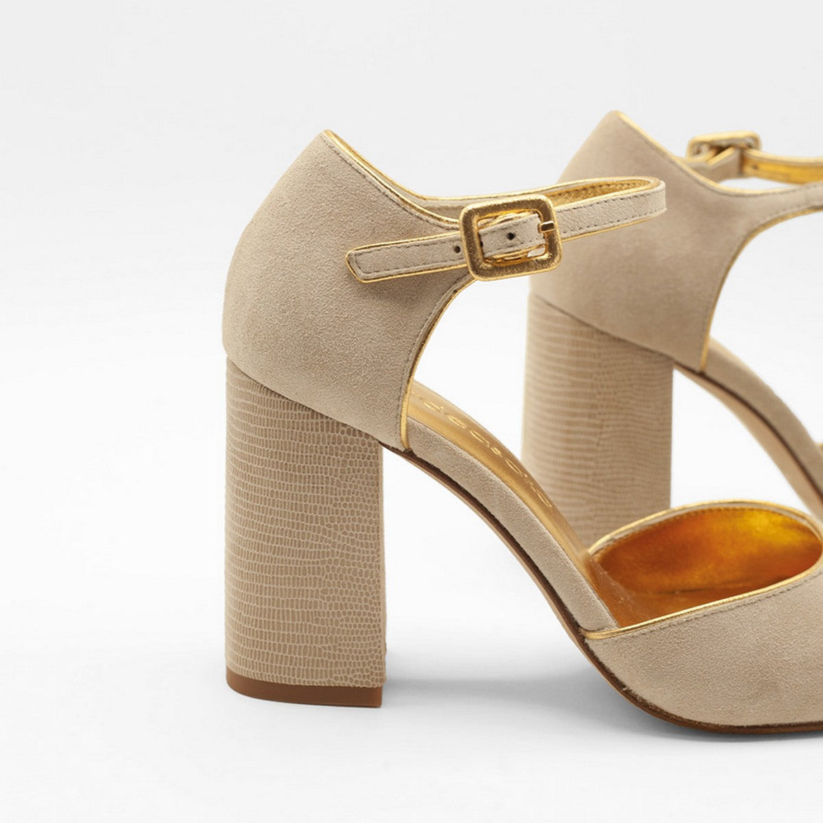 Zapatos de Tacón Elanor Beige - Beige