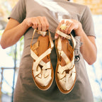 Elba Sandals - Champagne