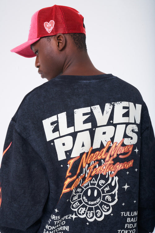 Sweat Elbe - Black Wash