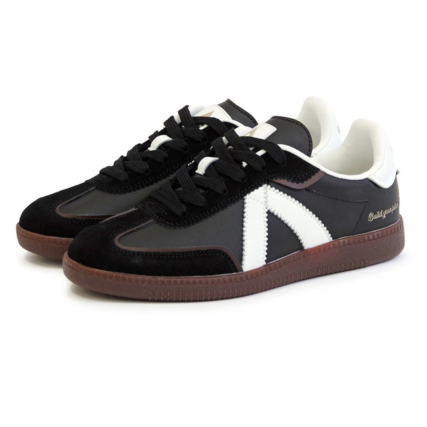 Sneakers Elite Classic - Black /White Dk Gum