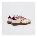 Sneakers Elite Classic Tan-Cow-Pony Hair-Fushia