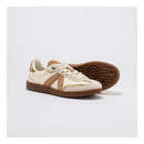 Sneakers Elite Classic Tan-Beige-Pony Hair-Gold