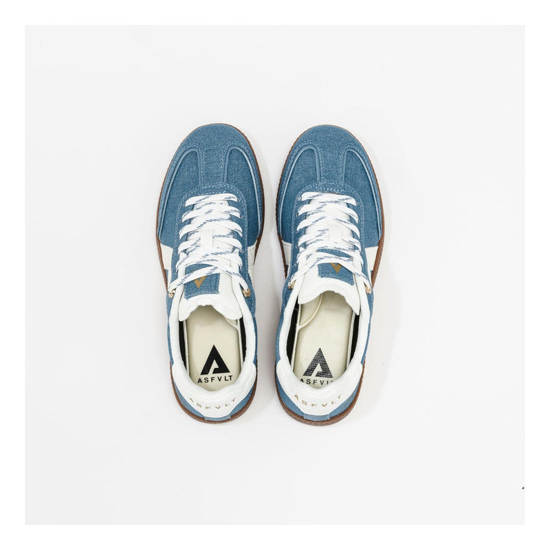 Sneakers Elite Classic Denim-White-Snake