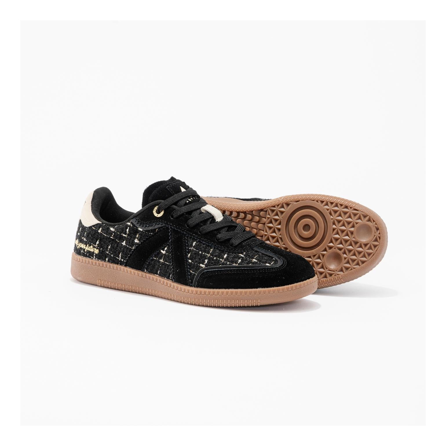 Sneakers Elite Classic Black-Black-Tweed