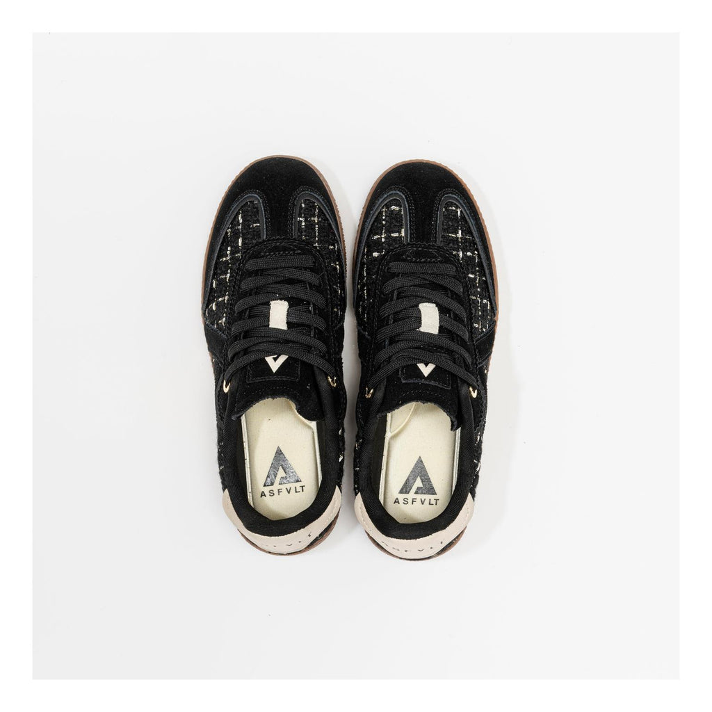 Sneakers Elite Classic Black-Black-Tweed