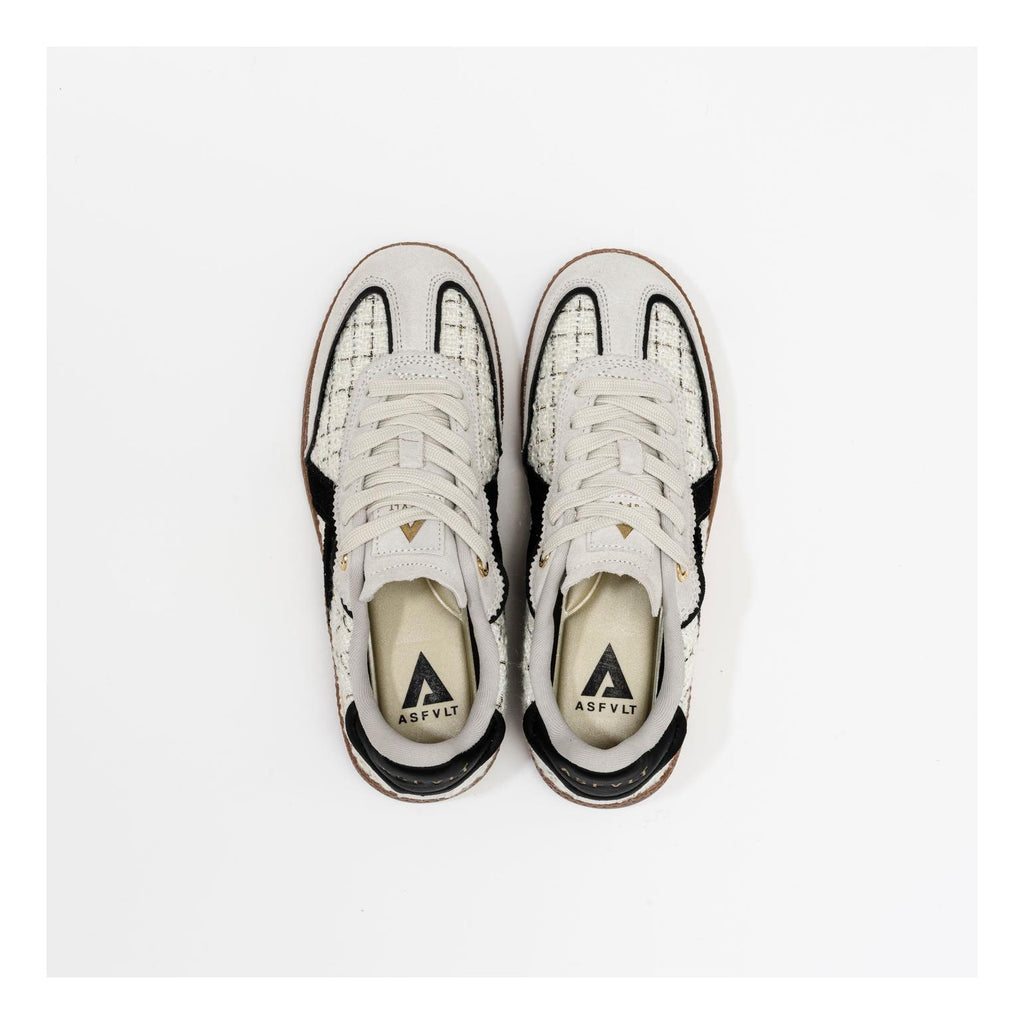 Sneakers Elite Classic Black-Grey-Tweed