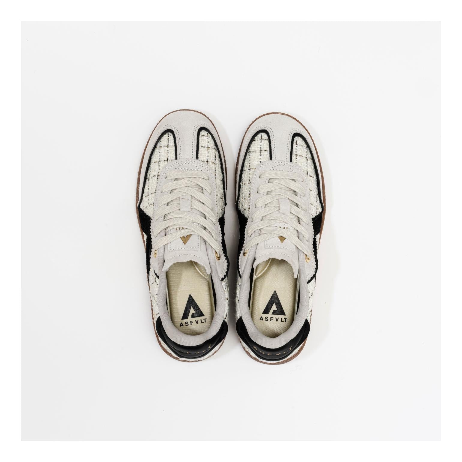 Sneakers Elite Classic Black-Grey-Tweed