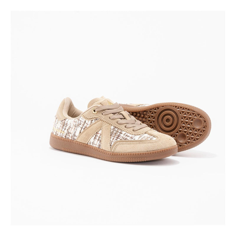 Sneakers Elite Classic Tan-Beige-Tweed