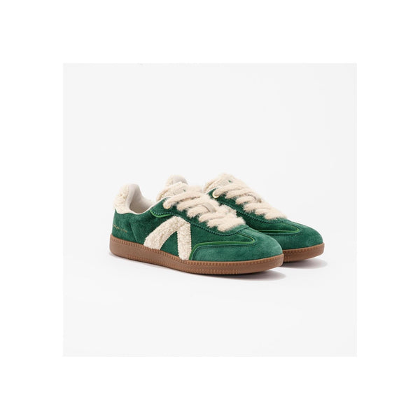Sneakers Elite Classic Green-Cream-Sherpa