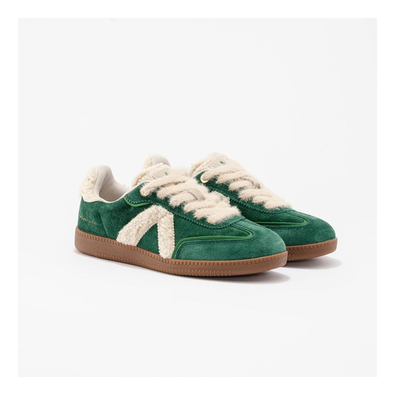 Sneakers Elite Classic Green-Cream-Sherpa