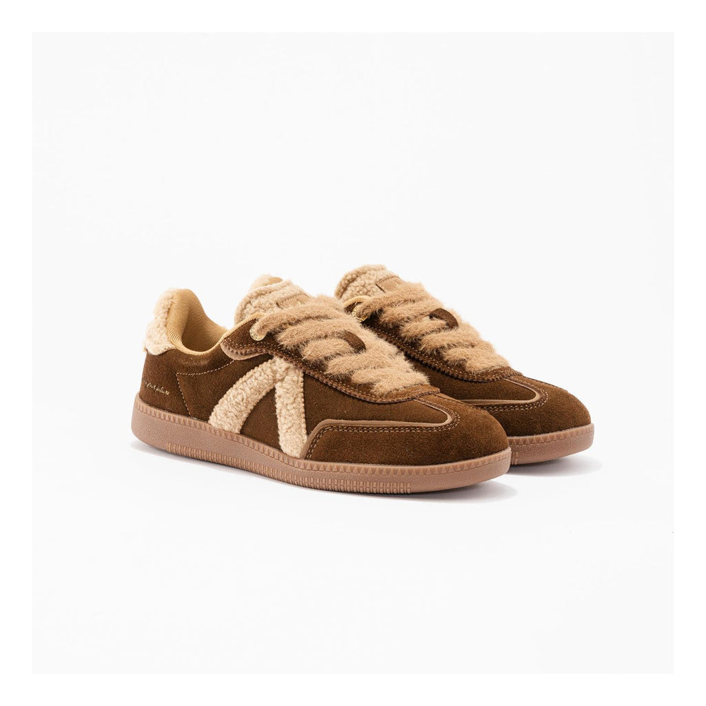 Sneakers Elite Classic Brown-Tan-Sherpa