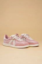 Sneakers Elite Classic - Pink Crochet Vintage