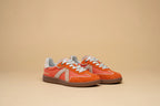 Sneakers Elite Classic - Orange/ Tan Pony Hair