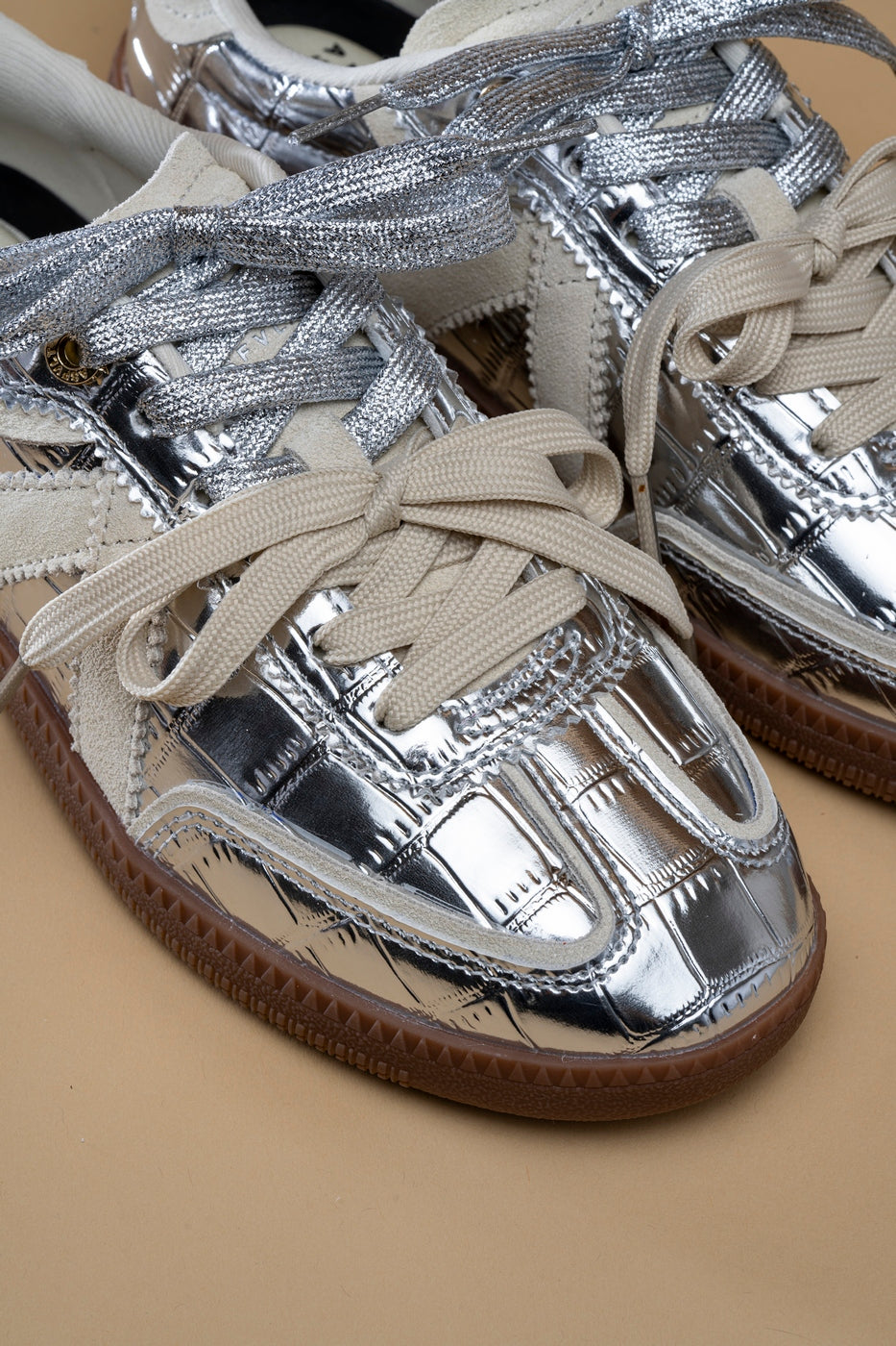 Sneakers Elite Classic - Silver/Croc