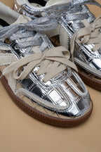 Sneakers Elite Classic - Silver/Croc