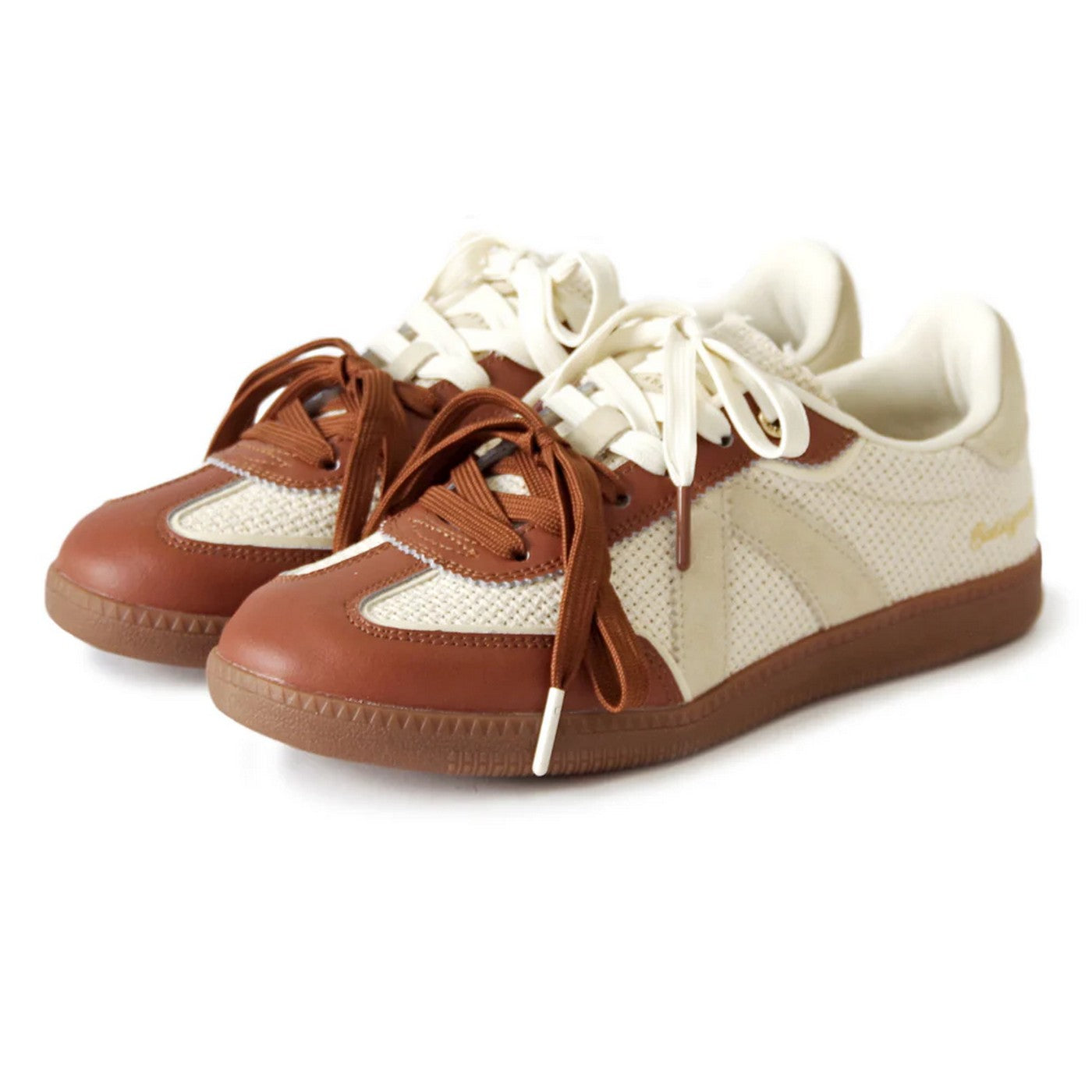 Sneakers Elite Classic - Tan/Chocolate