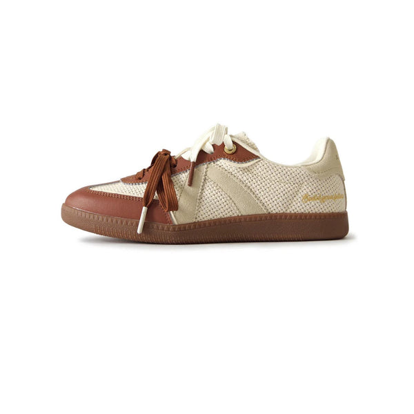 Elite Classic Sneakers - Tan/Chocolate