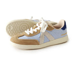 Sneakers Elite Classic - Blue Stripe /Sand