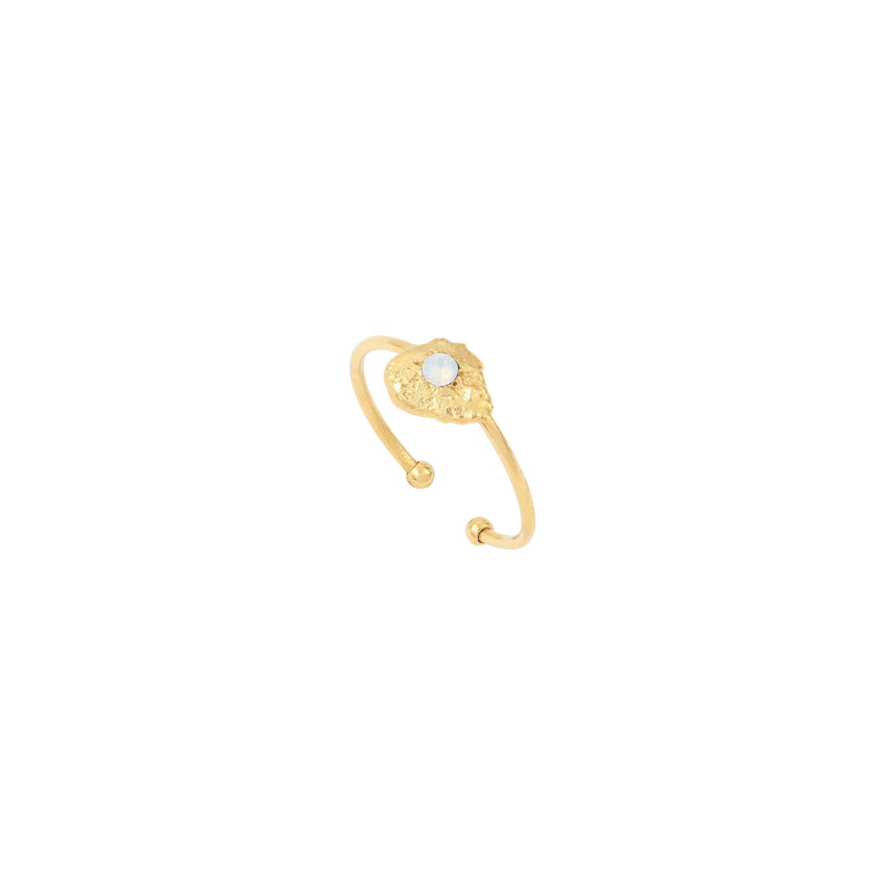 Bague Eleven White Opal