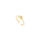 Once anillo de ópalo del Pacífico