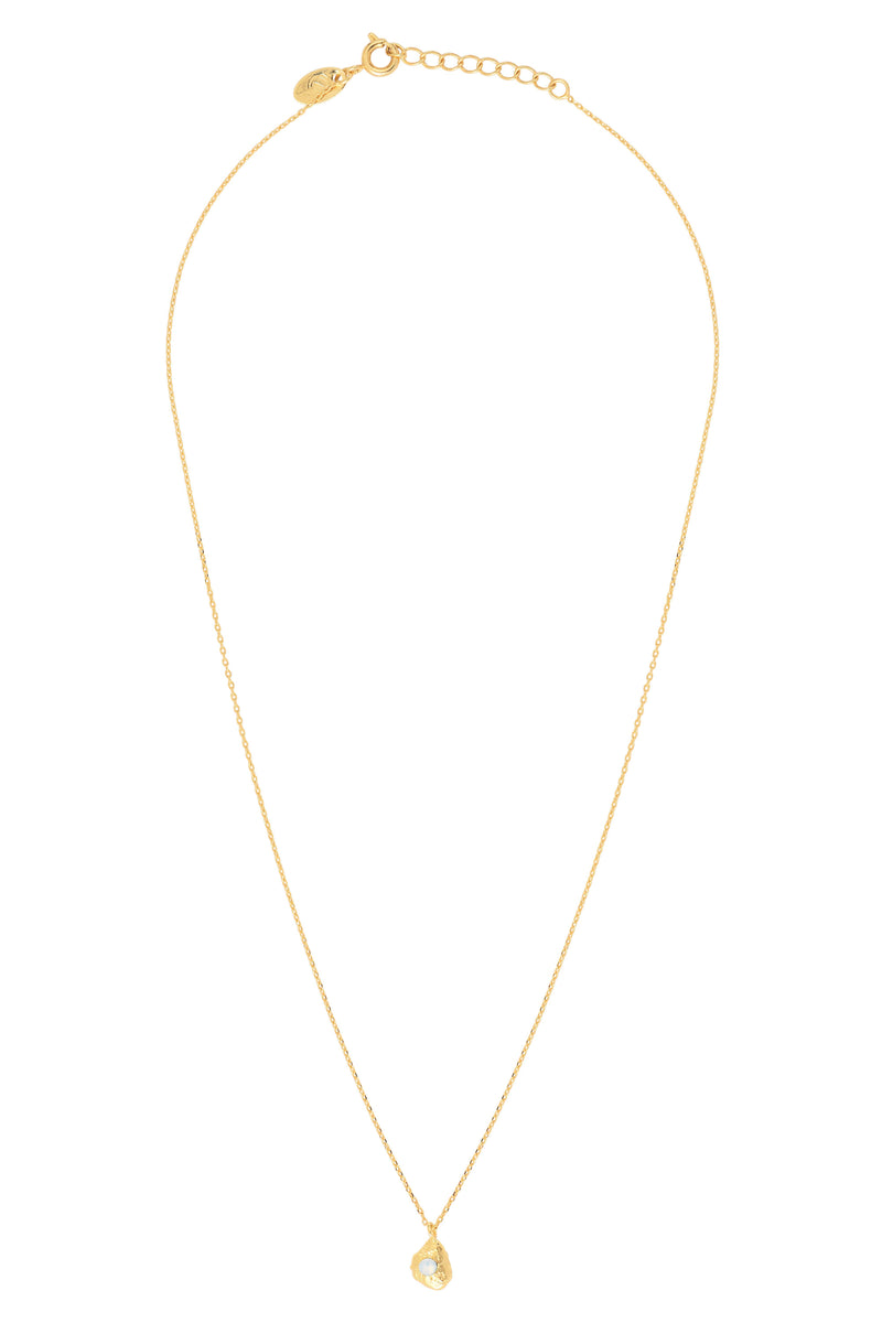 Collier Eleven White Opal