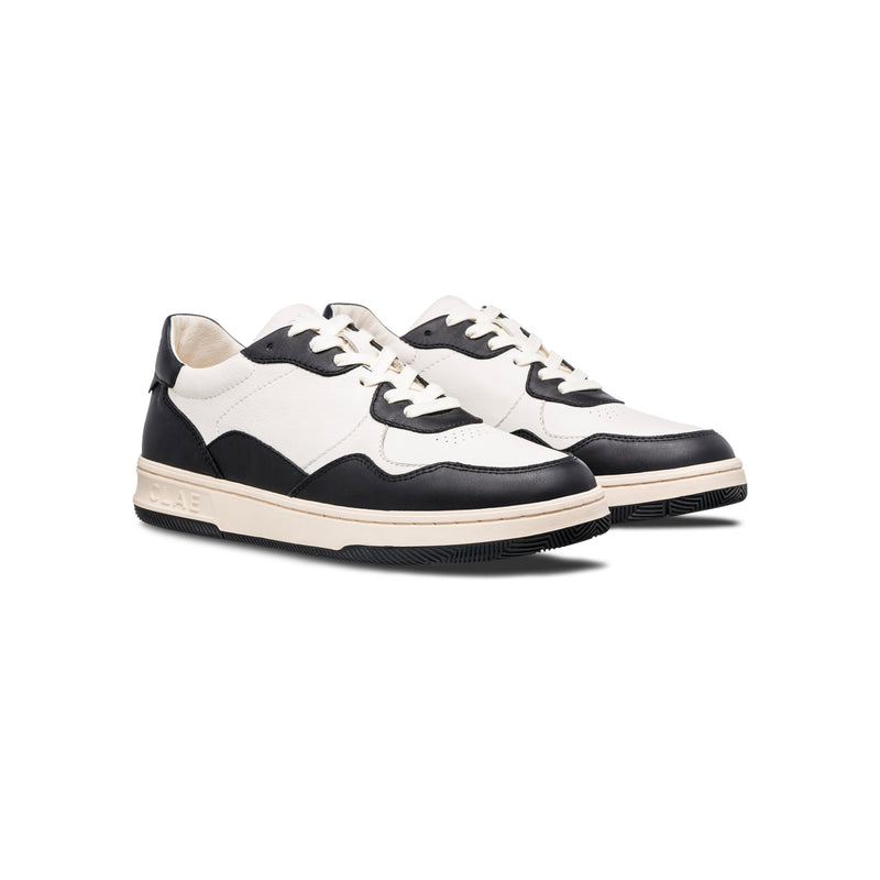 Basket Elford - Black Leather Off-White