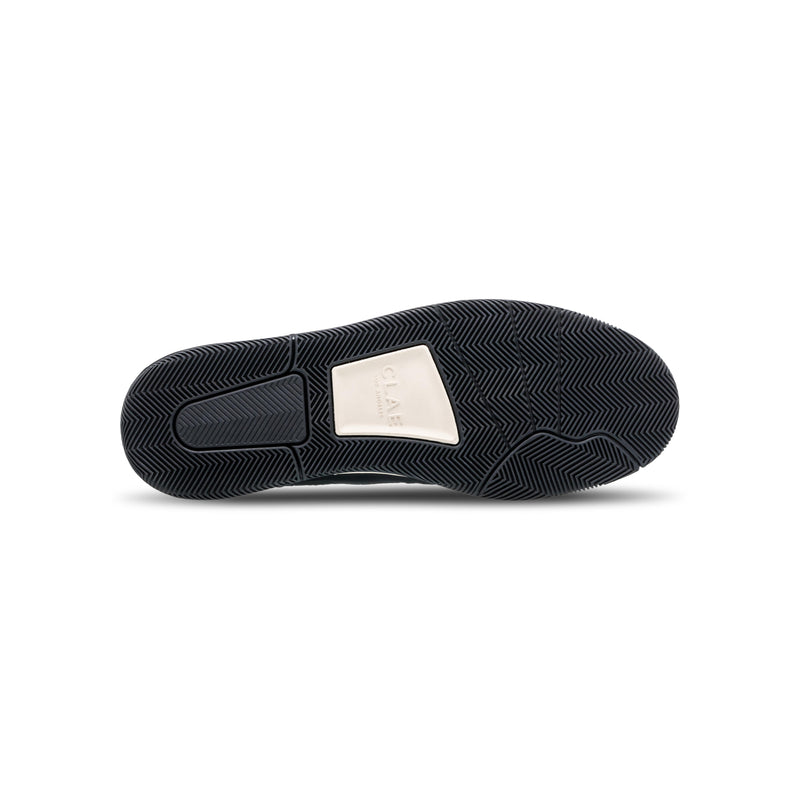 Basket Elford - Black Leather Off-White
