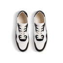 Basket Elford - Black Leather Off-White