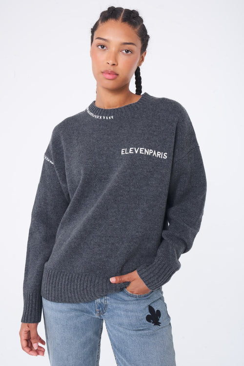 Pull Eliane - Black Wash