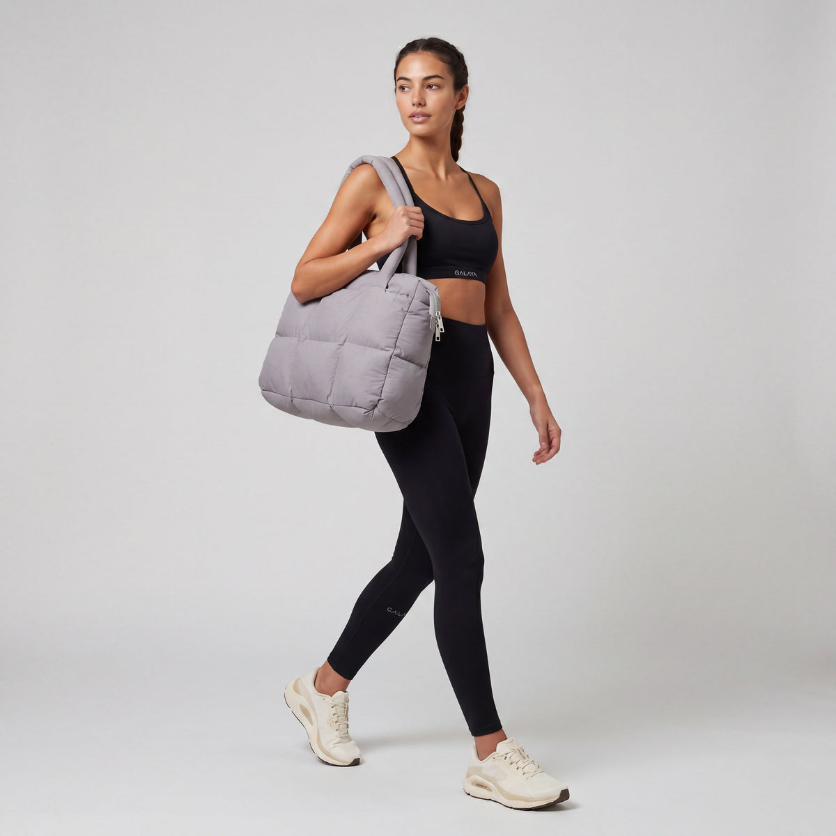 Quiltad shoppingväska för dam Elia – Tote Bag