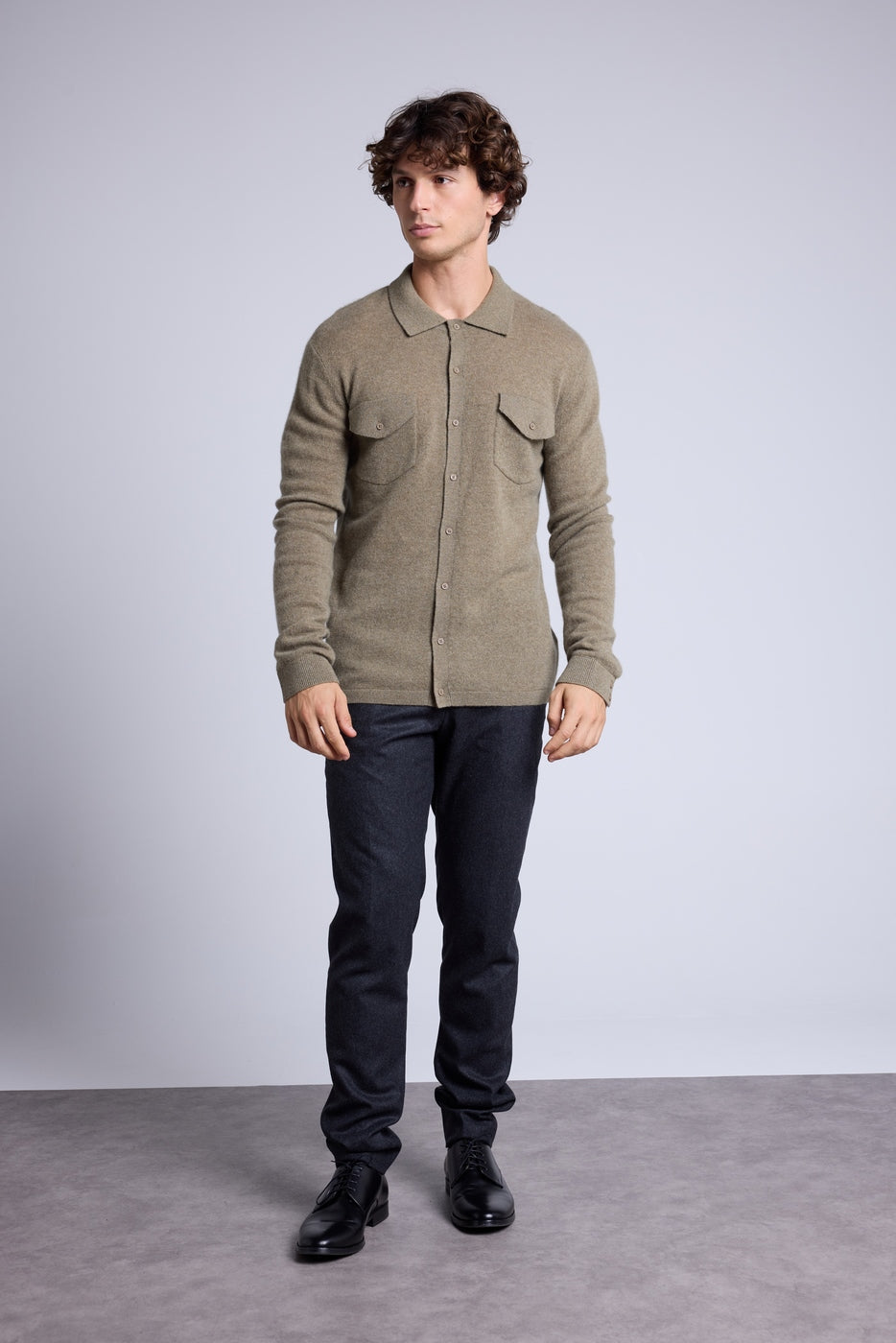 Camisa Eli - Verde caqui - Hombre