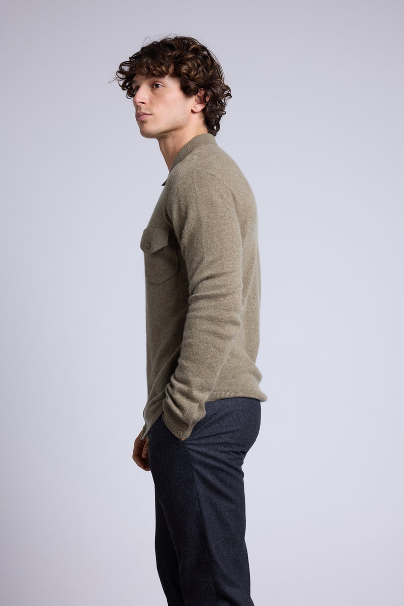 Chemise Eli - Vert Khaki - Homme