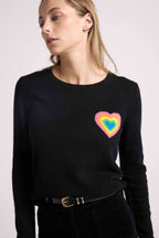 Jersey Cuello Redondo Eline - Negro