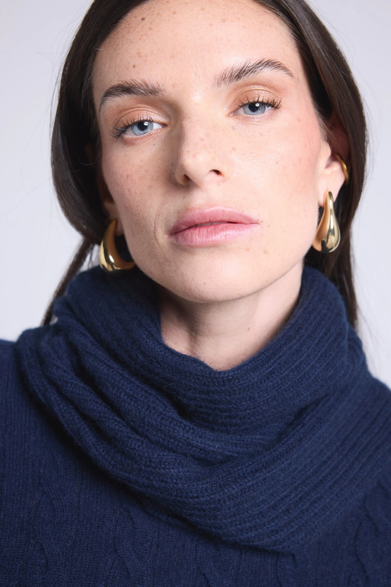 Tour De Cou Elio - Bleu Marine - Mixte