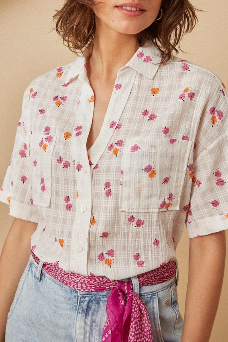 Chemise Elion - Hibiscus