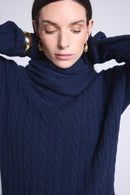 Tour De Cou Elio - Bleu Marine - Mixte