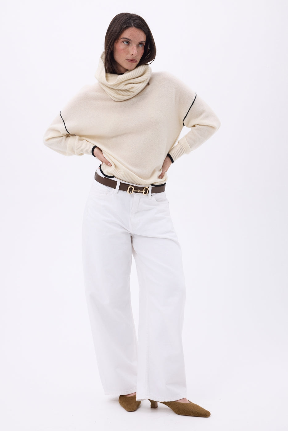 Elio Snood - White - Unisex