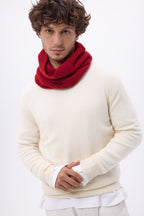 Schlauchschal Elio - Rot - Unisex - 100 % Kaschmir