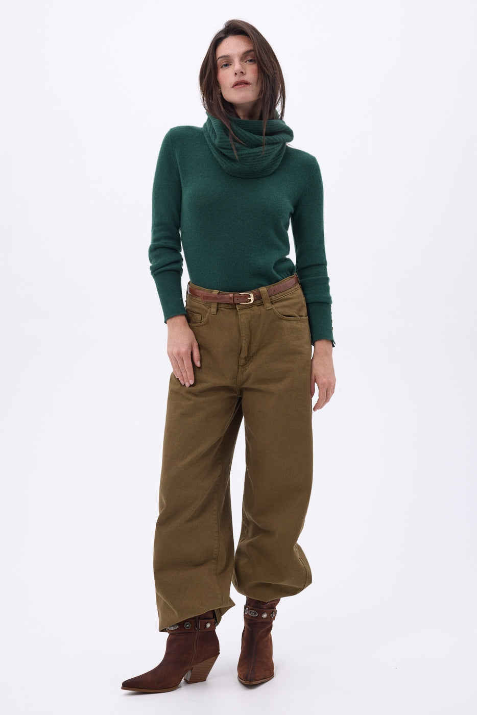 Elio Neck Warmer - Bottle Green - Unisex