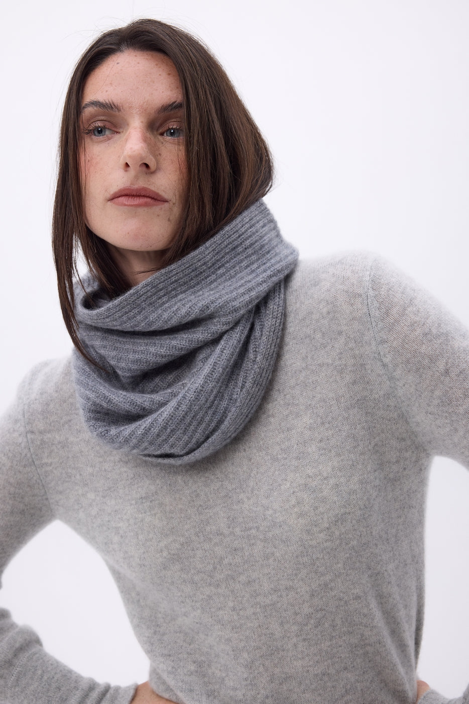Cuello alto Elio - Gris oscuro - Unisex
