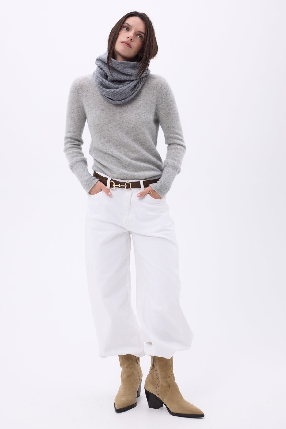 Cuello alto Elio - Gris oscuro - Unisex