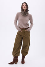 Cuello alto Elio - Nuez - Unisex