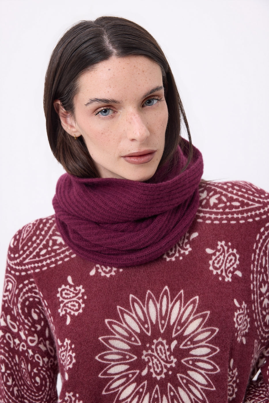 Elio Neck Warmer - Wine Lees - Unisex