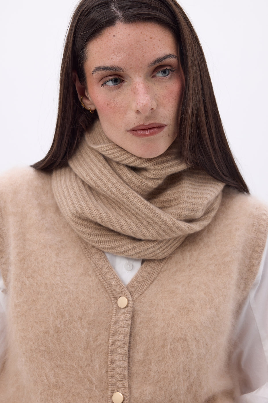 Tour De Cou Elio - Beige Creme - Mixte