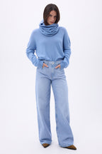 Cuello alto Elio - Azul claro - Unisex