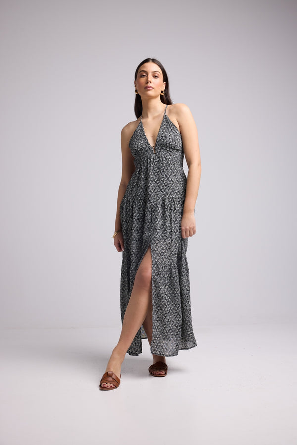 Vestido Largo - Elisa - Negro
