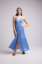 Long Dress - Elisa - Blue